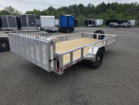 New 2026 Nordtek 82X14 ALUMINUM - SIDE LOAD RAMPS Utility Trailer