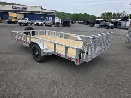 New 2026 Nordtek 82X14 ALUMINUM - SIDE LOAD RAMPS Utility Trailer