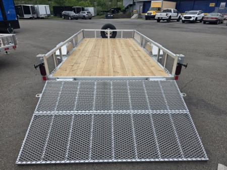 New 2026 Nordtek 82X14 ALUMINUM - SIDE LOAD RAMPS Utility Trailer
