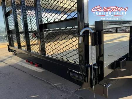 New #262887 2026 TOP HAT LDX 12 X 77 SQUARE TUBE TOP 7K UTILITY W/ RAMP GATE