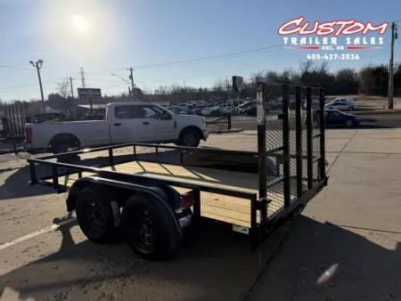 New #262887 2026 TOP HAT LDX 12 X 77 SQUARE TUBE TOP 7K UTILITY W/ RAMP GATE