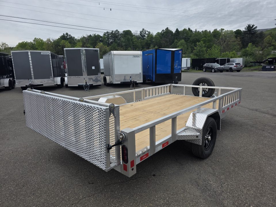 New 2026 Nordtek 82X14 - ALUMINUM - SIDE LOAD RAMPS Utility Trailer