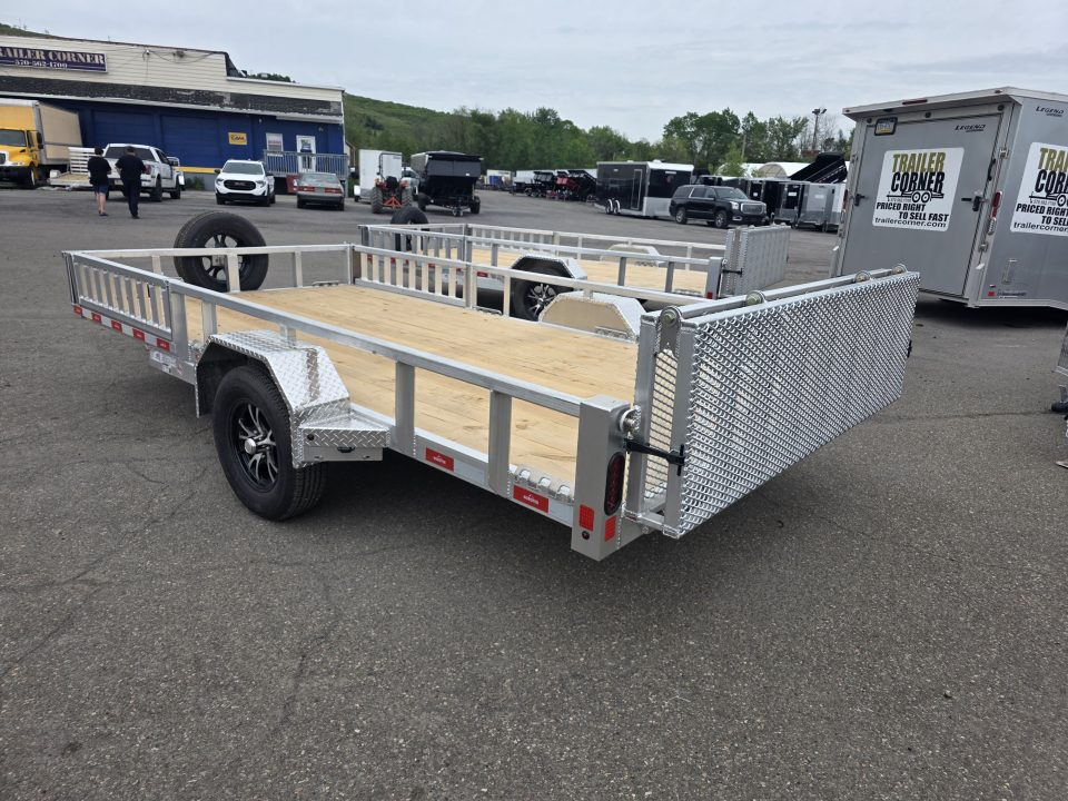 New 2026 Nordtek 82X14 - ALUMINUM - SIDE LOAD RAMPS Utility Trailer