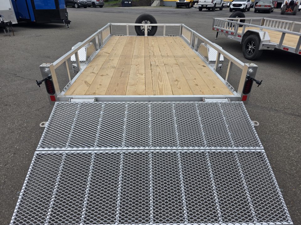 New 2026 Nordtek 82X14 - ALUMINUM - SIDE LOAD RAMPS Utility Trailer