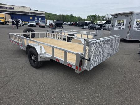New 2026 Nordtek 82X14 - ALUMINUM - SIDE LOAD RAMPS Utility Trailer