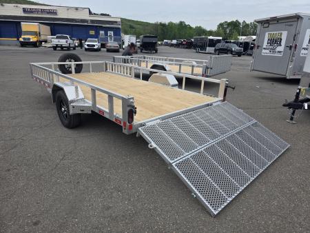 New 2026 Nordtek 82X14 - ALUMINUM - SIDE LOAD RAMPS Utility Trailer
