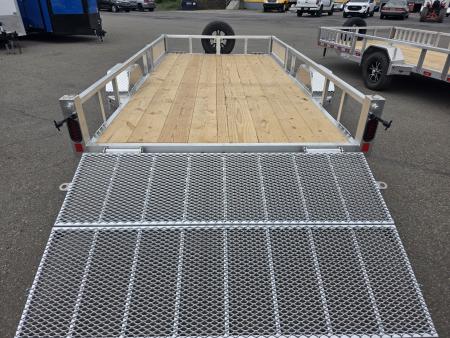 New 2026 Nordtek 82X14 - ALUMINUM - SIDE LOAD RAMPS Utility Trailer
