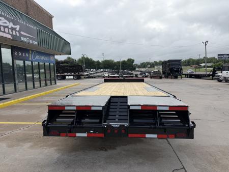 New #263207 2026 TOP HAT DO 24 X 102 TANDEM AXLE 14K BUMPER PULL DECKOVER W/ JUMBO RAMPS