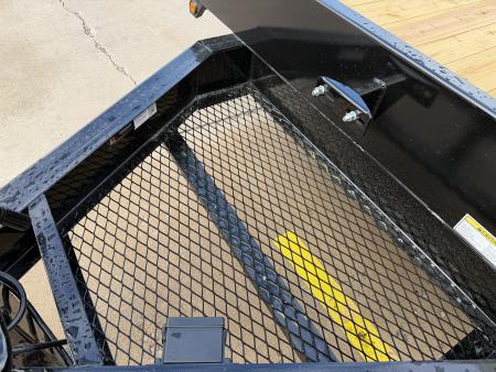 New #263207 2026 TOP HAT DO 24 X 102 TANDEM AXLE 14K BUMPER PULL DECKOVER W/ JUMBO RAMPS