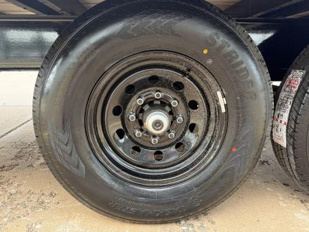 New #263207 2026 TOP HAT DO 24 X 102 TANDEM AXLE 14K BUMPER PULL DECKOVER W/ JUMBO RAMPS