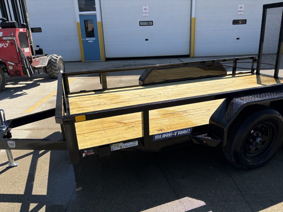 New 2026 Sure-Trac 6 X 12 Tube Top Utility 7K Tandem Utility Trailer