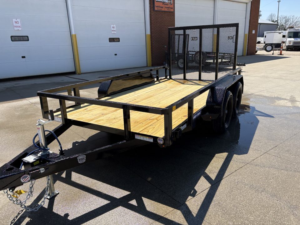 New 2026 Sure-Trac 6 X 12 Tube Top Utility 7K Tandem Utility Trailer