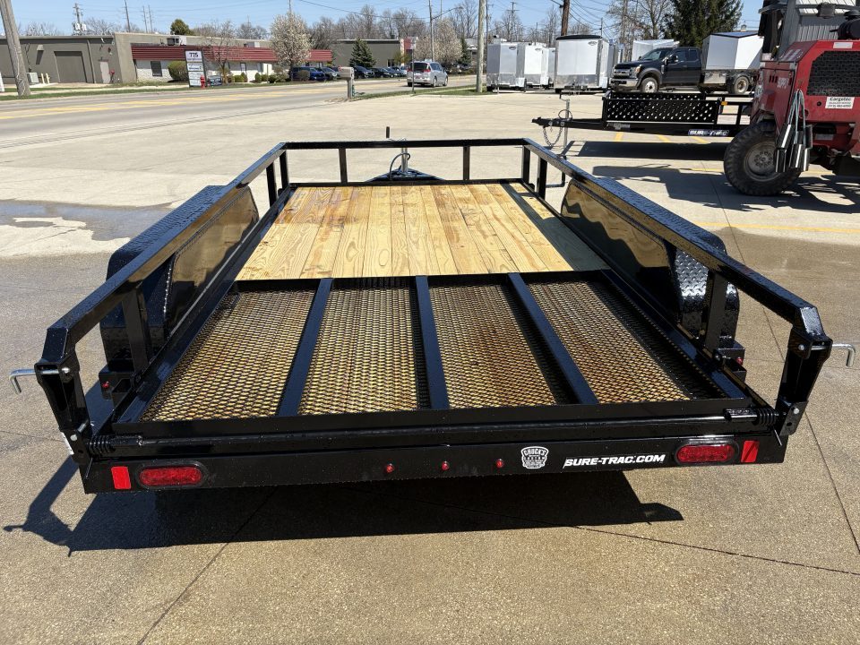New 2026 Sure-Trac 6 X 12 Tube Top Utility 7K Tandem Utility Trailer
