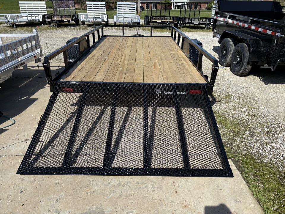New 2026 Sure-Trac 7X14 TUBE TOP 5K W/BRAKES Utility Trailer