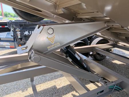 New 2026 Iron Bull 83x14 DTB Sniper Series Dump Trailer w/2-7K Straight Axles, Elec. Brakes, Hydraulic Jack and More!