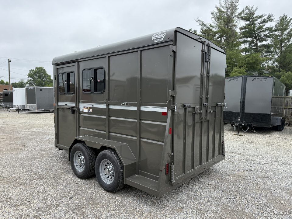 New 2027 Valley Trailers 2 Horse Slant w/ Ramp