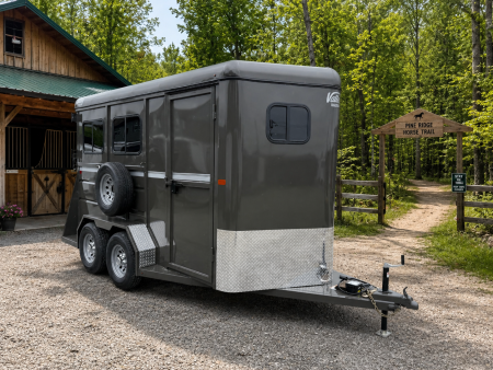 New 2027 Valley Trailers 2 Horse Slant w/ Ramp