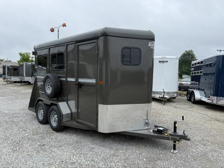 New 2027 Valley Trailers 2 Horse Slant w/ Ramp