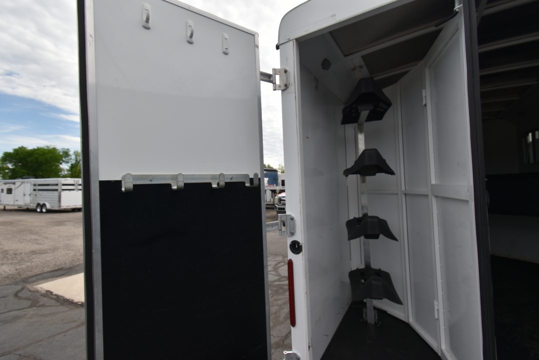 Used 2019 Bison Trailers Trailhand 7411 Horse Trailer
