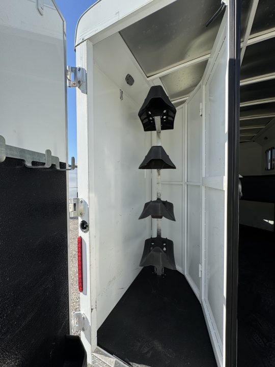 Used 2019 Bison Trailers Trailhand 7411 Horse Trailer