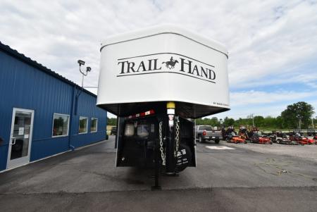 Used 2019 Bison Trailers Trailhand 7411 Horse Trailer