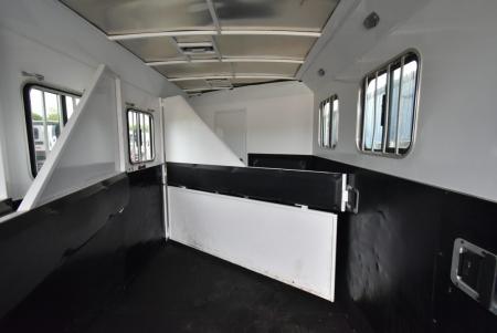Used 2019 Bison Trailers Trailhand 7411 Horse Trailer