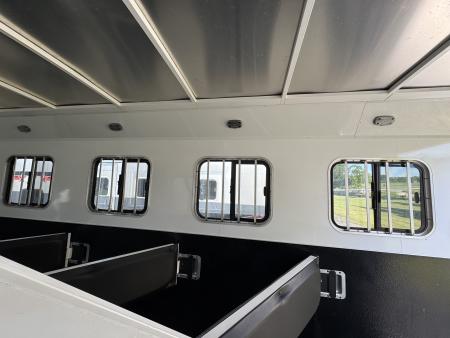 Used 2019 Bison Trailers Trailhand 7411 Horse Trailer