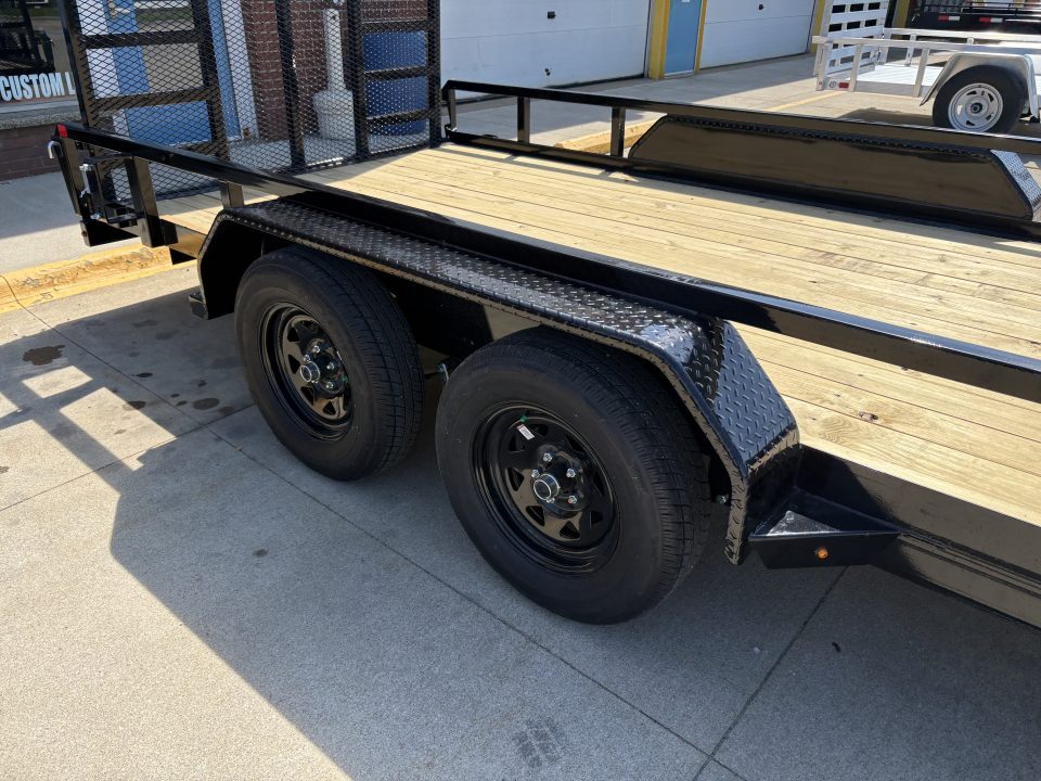 New 2026 Sure-Trac 7 x 18 Tube Top ATV Trailer 7K Tandem ATV Trailer