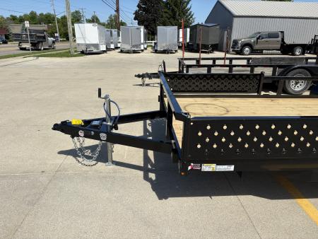 New 2026 Sure-Trac 7 x 18 Tube Top ATV Trailer 7K Tandem ATV Trailer