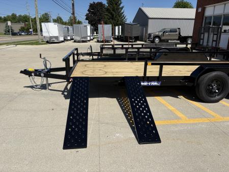 New 2026 Sure-Trac 7 x 18 Tube Top ATV Trailer 7K Tandem ATV Trailer