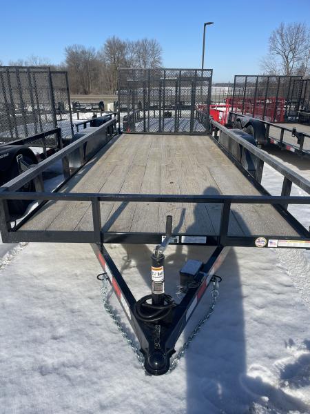 New 2026 Triple Crown Trailers U6X16T140 6000 GVWR Railside Utility Trailer