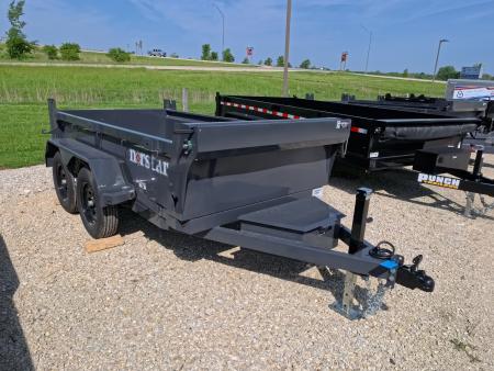New 2027 Norstar 60 x 10 DCB Dump Trailer with 2) 3500 lb. Axles - Elec. Brakes, 8 Ply Tires - Gray