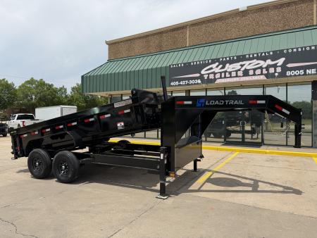 New #385773 2026 LOAD TRAIL GD 14 X 83 TANDEM AXLE 14K GOOSENECK DUMP W/ 2' SIDES & TELESCOPIC CYLINDER