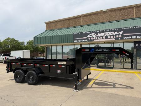 New #385773 2026 LOAD TRAIL GD 14 X 83 TANDEM AXLE 14K GOOSENECK DUMP W/ 2' SIDES & TELESCOPIC CYLINDER