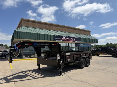 New #385773 2026 LOAD TRAIL GD 14 X 83 TANDEM AXLE 14K GOOSENECK DUMP W/ 2' SIDES & TELESCOPIC CYLINDER