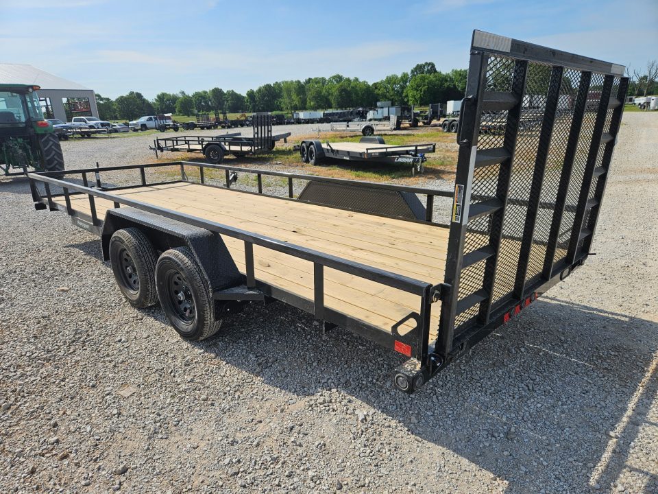 New 2026 Load Trail 83X20 TANDEM 7K TUBE TOP UTILITY W/4' SPRING GATE