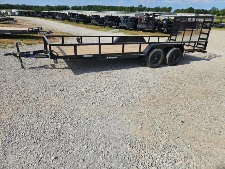 New 2026 Load Trail 83X20 TANDEM 7K TUBE TOP UTILITY W/4' SPRING GATE
