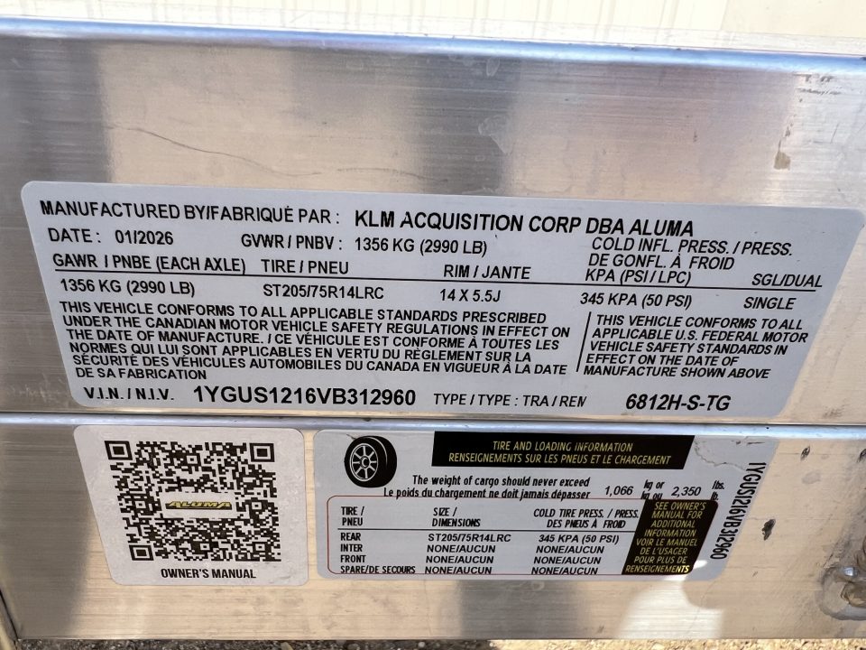 2027 Aluma 6812H photo 8