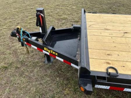 New 2026 Big Tex Trailers 83x22 Tandem 16K Gravity Tilt w/ 6' Stationary & Tool Tray