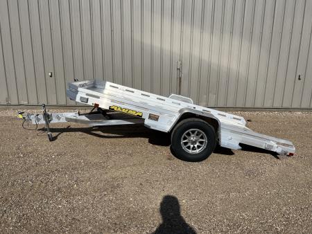 New 2027 Aluma 7712H-Tilt Aluminum Utility Trailer