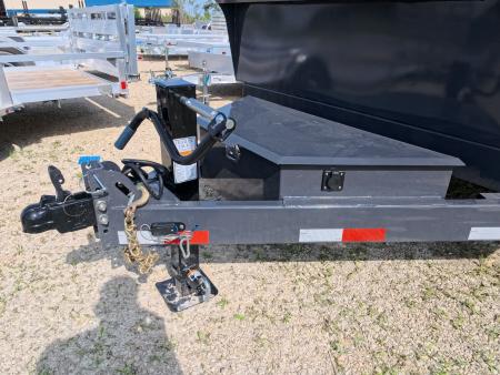 New 2027 Norstar 83 x 14 DCB Dump with 2) 7K GWR Straight Axles, 2) Elec. Brakes, Dual Rear Swing Out Doors, 10 Ply LRE Tires ST235/80 R16