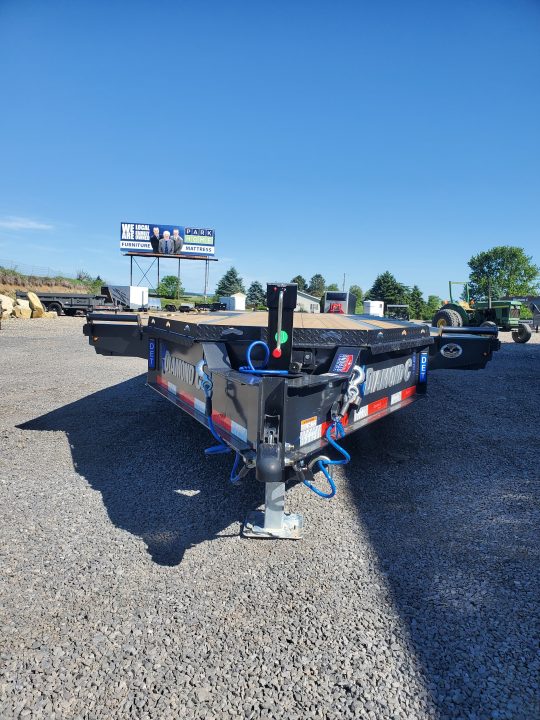 New 2026 Diamond C Trailers DET207 Deckover Tilt Trailer / 15,500 GVWR / 102"x22'