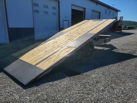 New 2026 Diamond C Trailers DET207 Deckover Tilt Trailer / 15,500 GVWR / 102"x22'