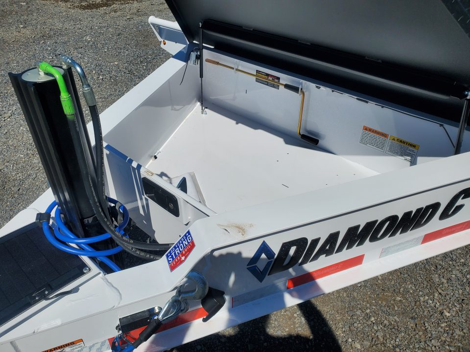 New 2026 Diamond C Trailers DET207 Deckover Tilt Trailer / 15,500 GVWR / 102"x24'