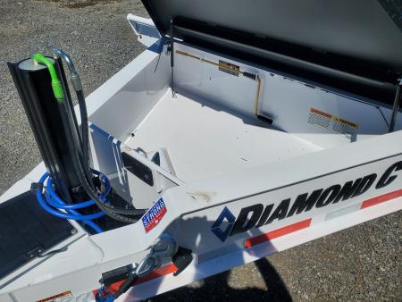 New 2026 Diamond C Trailers DET207 Deckover Tilt Trailer / 15,500 GVWR / 102"x24'