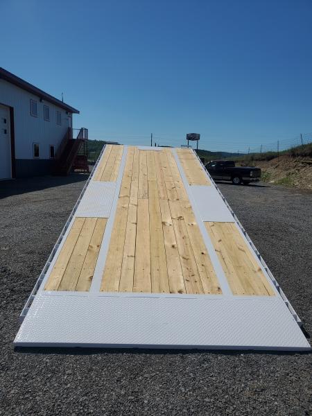 New 2026 Diamond C Trailers DET207 Deckover Tilt Trailer / 15,500 GVWR / 102"x24'