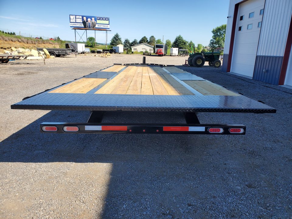 New 2026 Diamond C Trailers DET207 Deckover Tilt Trailer / 15,500 GVWR / 102"x24'