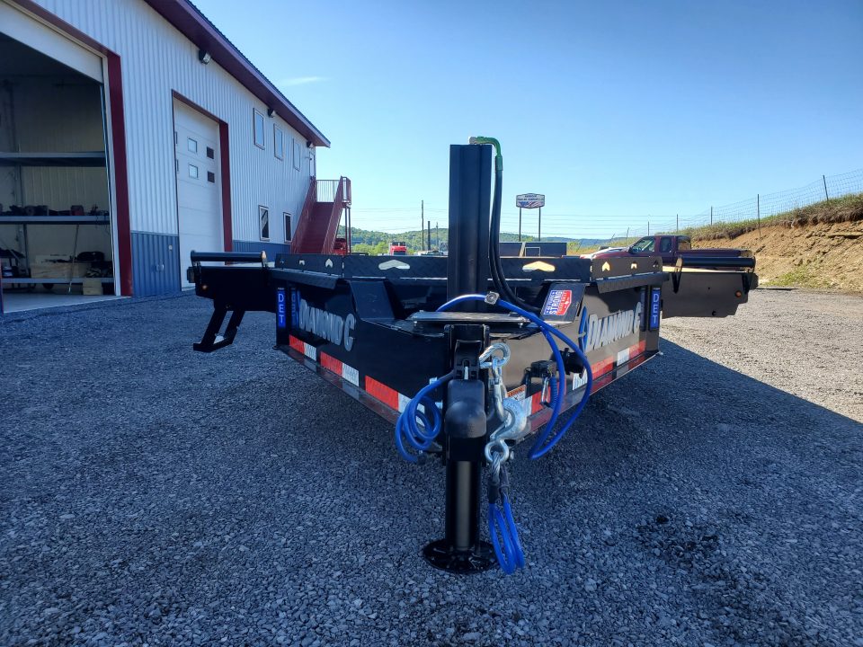 New 2026 Diamond C Trailers DET207 Deckover Tilt Trailer / 15,500 GVWR / 102"x24'