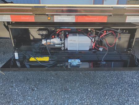 New 2026 Diamond C Trailers DET207 Deckover Tilt Trailer / 15,500 GVWR / 102"x24'