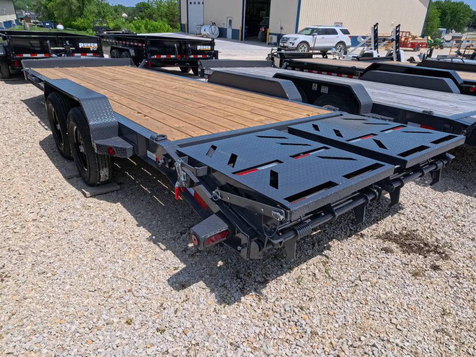 New 2027 Norstar EWB 83 x 22 (19+3) Equipment Trailer with 2-7,000 lb. Straight Axles, 2-Elec. Brakes F-Adj., 8" I-Beam Frame, 10 Ply ST235/80 R16 LRE Tires